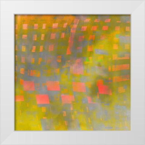 Suspension White Modern Wood Framed Art Print by Bingham, John