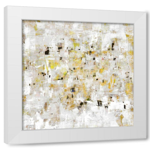 Cloud Cover White Modern Wood Framed Art Print by Bingham, John