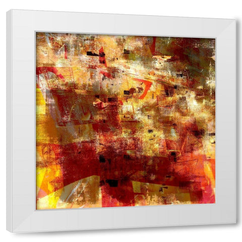 Colossus White Modern Wood Framed Art Print by Bingham, John