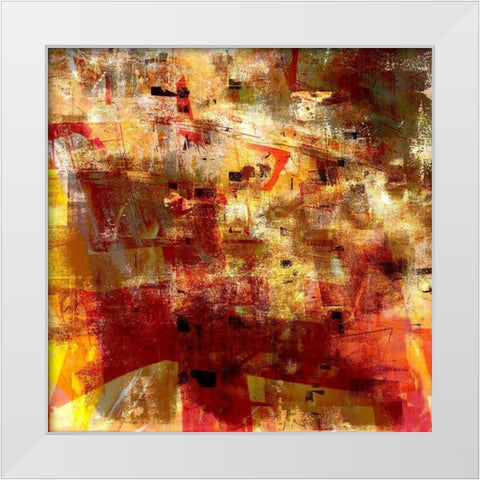 Colossus White Modern Wood Framed Art Print by Bingham, John