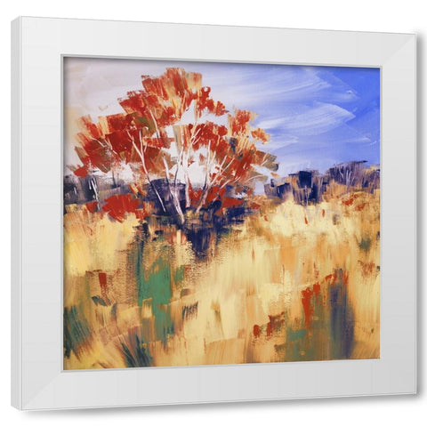 Catching the Moment White Modern Wood Framed Art Print by Broome, Marianne