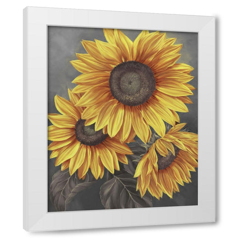We are the sun I White Modern Wood Framed Art Print by Broome, Marianne