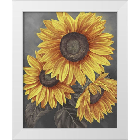 We are the sun I White Modern Wood Framed Art Print by Broome, Marianne