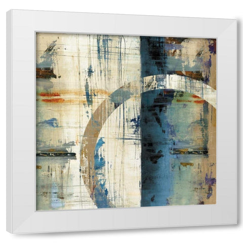 Torn I White Modern Wood Framed Art Print by Bradley, Tim