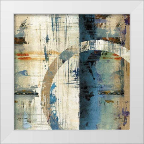 Torn I White Modern Wood Framed Art Print by Bradley, Tim