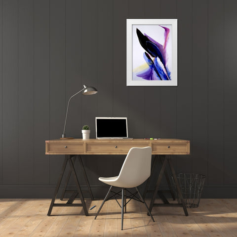 Winged Victory White Modern Wood Framed Art Print by Ridgeway, Bette