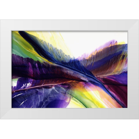Primordial Place White Modern Wood Framed Art Print by Ridgeway, Bette