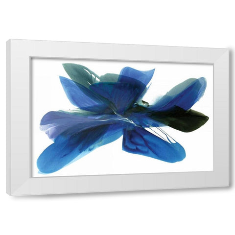 Rhapsody White Modern Wood Framed Art Print by Ridgeway, Bette