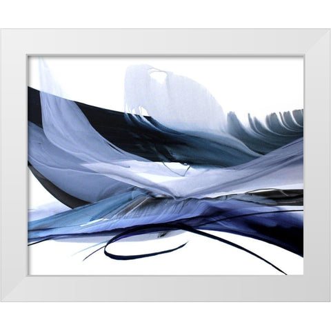 Echoes of Love White Modern Wood Framed Art Print by Ridgeway, Bette