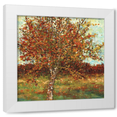Fresh Landscape II White Modern Wood Framed Art Print by Dolce, Carmen