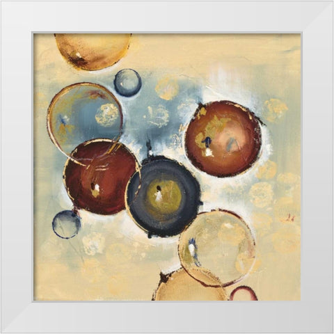 Ascent White Modern Wood Framed Art Print by Ligeros, Cynthia