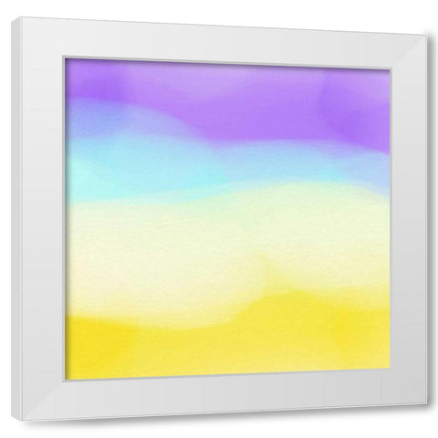 Glowing White Modern Wood Framed Art Print by Essue, Christina