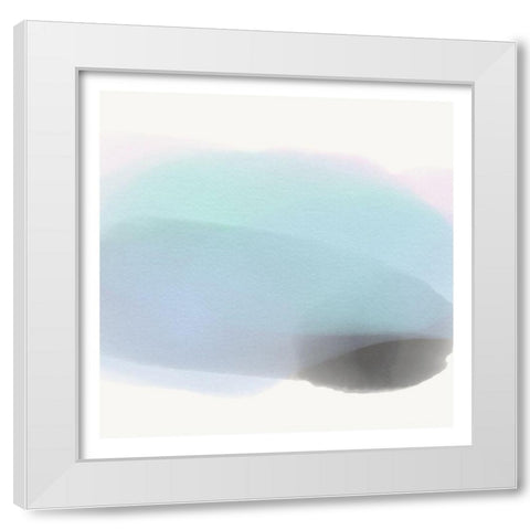 Breeze I White Modern Wood Framed Art Print by Essue, Christina