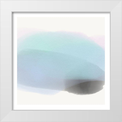 Breeze I White Modern Wood Framed Art Print by Essue, Christina