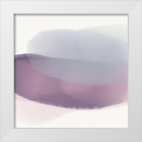 Breeze II White Modern Wood Framed Art Print by Essue, Christina