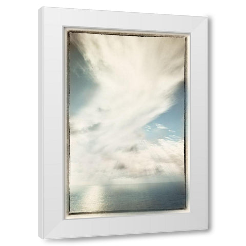 Sky Calling II  White Modern Wood Framed Art Print by Connolly, Karin