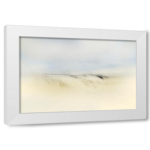 Desert Land  White Modern Wood Framed Art Print by Connolly, Karin