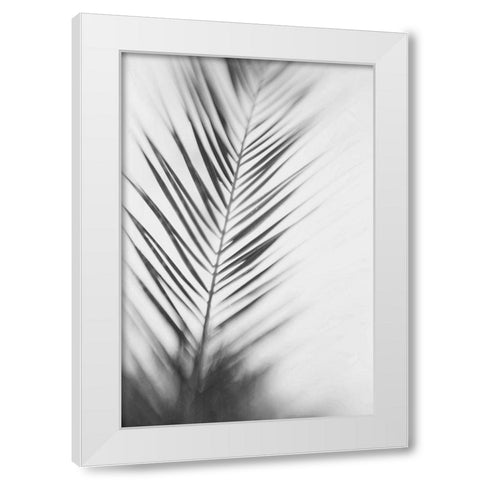 Shade I - B and W White Modern Wood Framed Art Print by McDonald, Catherine