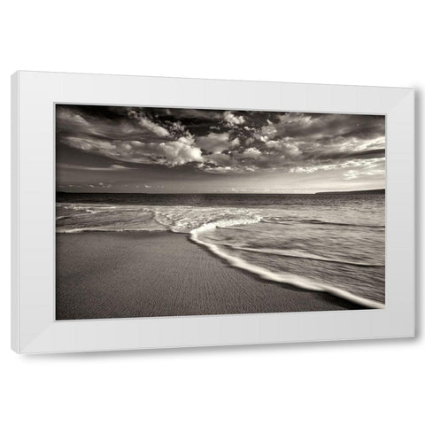 Tranquility II White Modern Wood Framed Art Print by Frates, Dennis