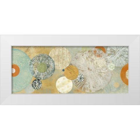 Beach Spa I White Modern Wood Framed Art Print by Dolce, Carmen