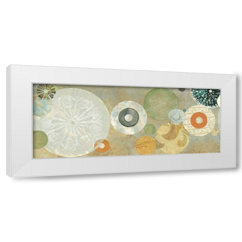 Beach Spa II White Modern Wood Framed Art Print by Dolce, Carmen