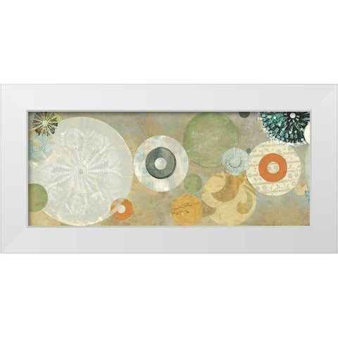 Beach Spa II White Modern Wood Framed Art Print by Dolce, Carmen