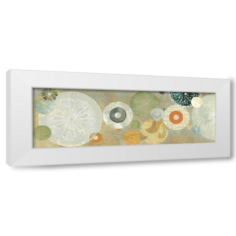 Beach Spa II White Modern Wood Framed Art Print by Dolce, Carmen