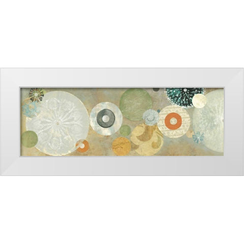 Beach Spa II White Modern Wood Framed Art Print by Dolce, Carmen