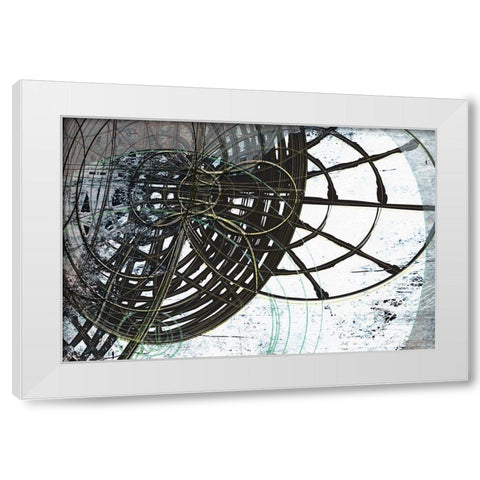 Discovery III White Modern Wood Framed Art Print by Varrasso, Enrico