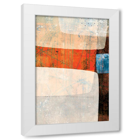 Vegabond III White Modern Wood Framed Art Print by Varrasso, Enrico