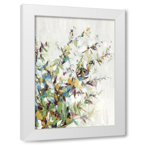 Carefully Chosen White Modern Wood Framed Art Print by K, Ella