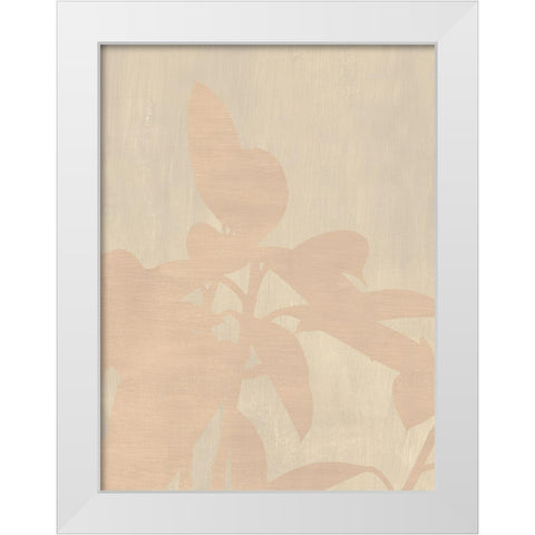 Natural beauty I White Modern Wood Framed Art Print by Leonard, Sarah