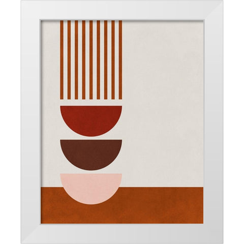 Echo of Love IV White Modern Wood Framed Art Print by Leonard, Sarah