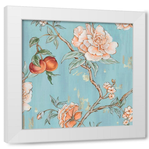 The Tree of Life I  White Modern Wood Framed Art Print by Watts, Eva
