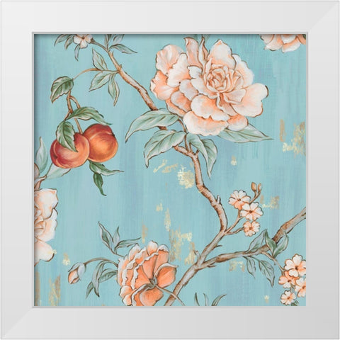 The Tree of Life I  White Modern Wood Framed Art Print by Watts, Eva