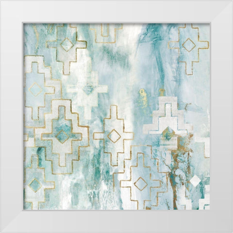 Escaping the Universe I White Modern Wood Framed Art Print by Watts, Eva