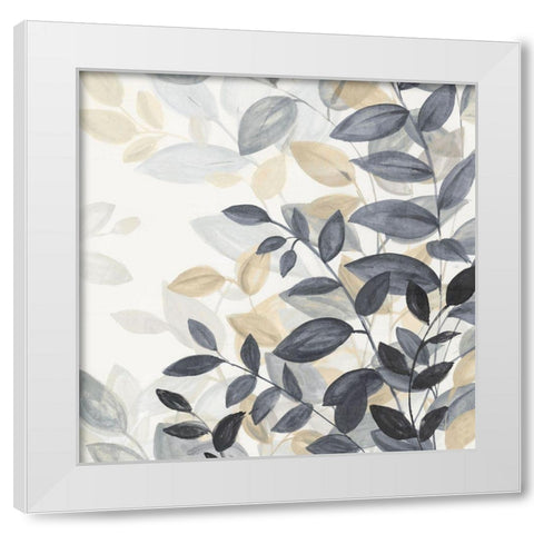 Fall Blooms II   White Modern Wood Framed Art Print by Watts, Eva