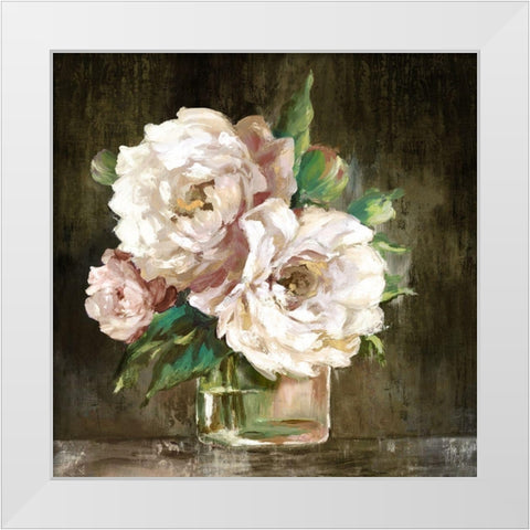 Favourable Light  White Modern Wood Framed Art Print by Watts, Eva