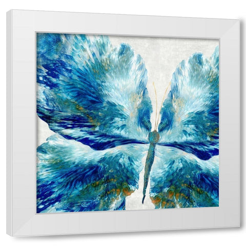 Take Flight  White Modern Wood Framed Art Print by Watts, Eva