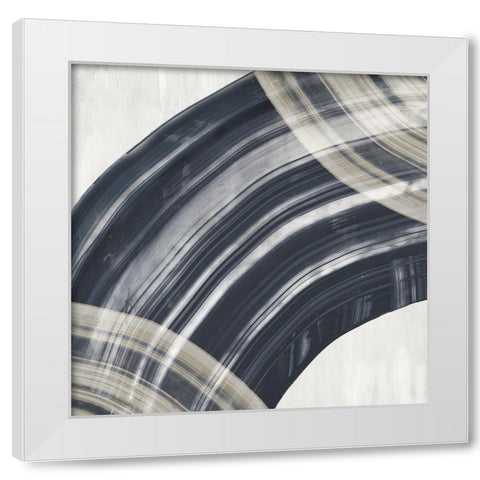 Beyond Infinity II White Modern Wood Framed Art Print by Watts, Eva