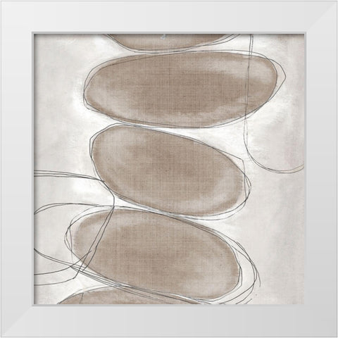 Modern Inuk Shuk I White Modern Wood Framed Art Print by Watts, Eva