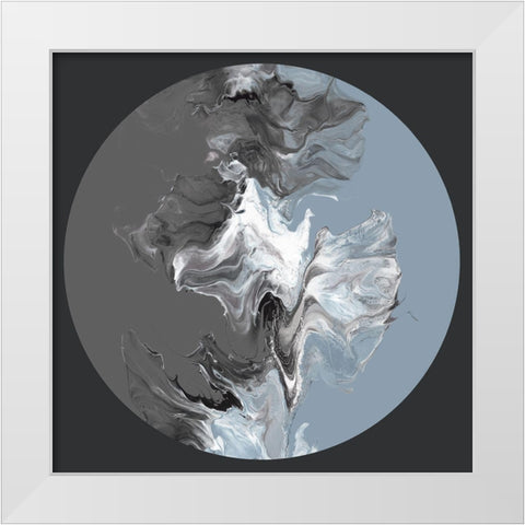 Centered Composed II White Modern Wood Framed Art Print by Watts, Eva