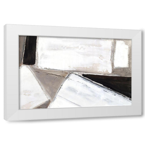 Modern Alternation II White Modern Wood Framed Art Print by Watts, Eva