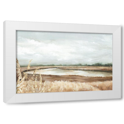 Loving Fall II White Modern Wood Framed Art Print by Watts, Eva