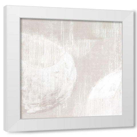 Nordic Neutral  White Modern Wood Framed Art Print by Watts, Eva