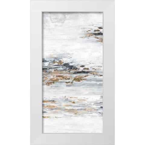 Memory I White Modern Wood Framed Art Print by Isabelle Z