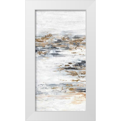 Memory II White Modern Wood Framed Art Print by Isabelle Z