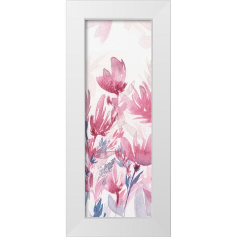Sparrow II White Modern Wood Framed Art Print by Isabelle Z