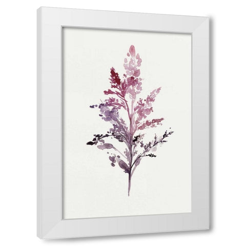 Botanical II White Modern Wood Framed Art Print by Isabelle Z
