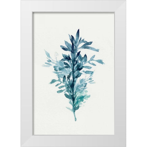 Botanical III White Modern Wood Framed Art Print by Isabelle Z